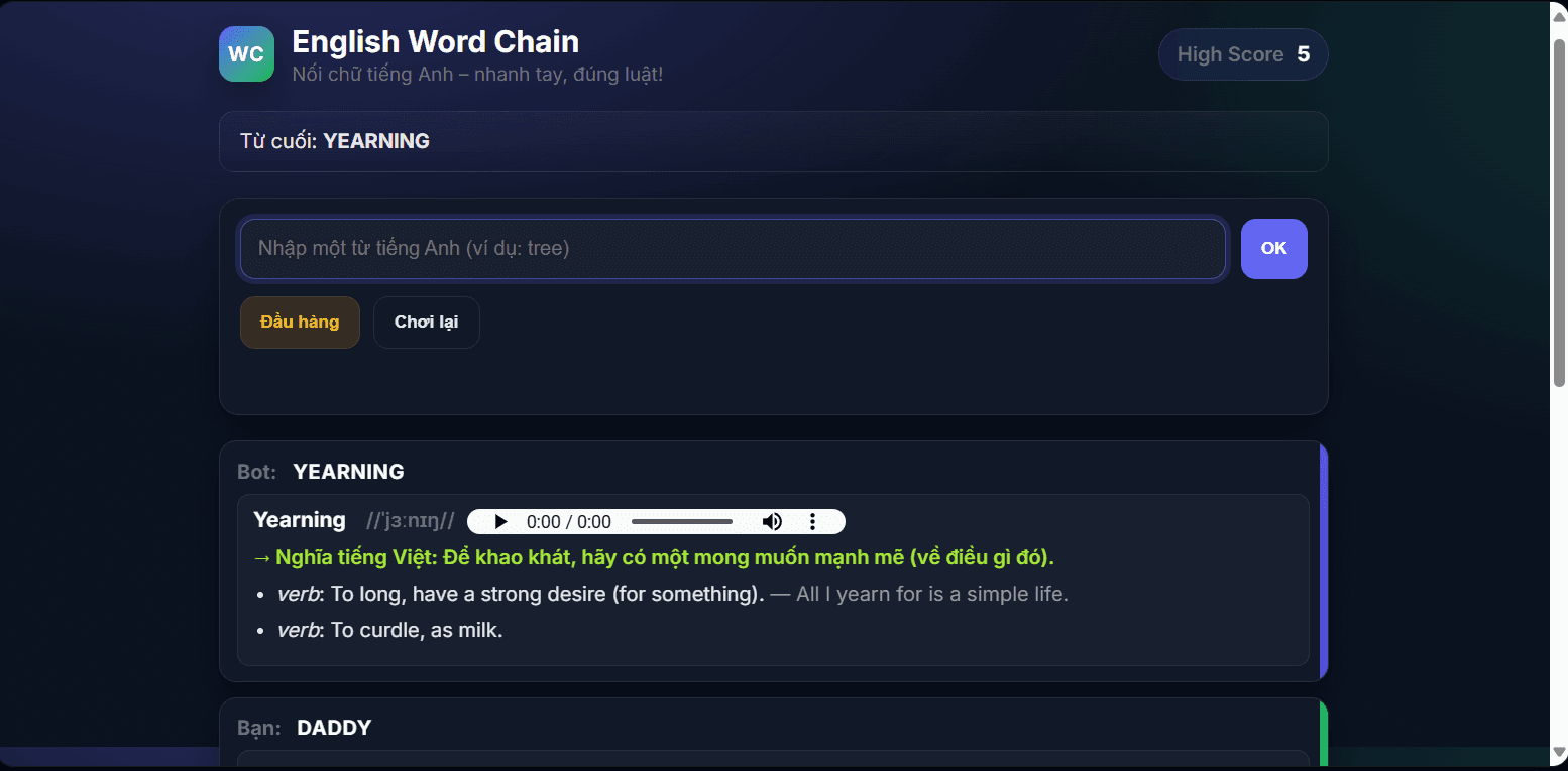 Word Chain (EN)